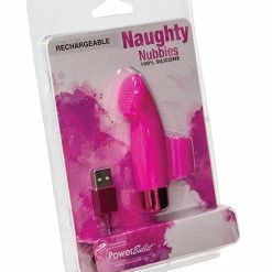 B.M.S. Enterprises Naughty Nubbies Rechargeable - Pink Vibrators