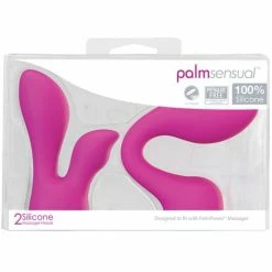 B.M.S. Enterprises Vibrators Palm Power Attachments - PalmSensual Pack Of 2