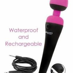 B.M.S. Enterprises Vibrators Palm Power Waterproof Rechargeable Massager