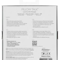 B.M.S. Enterprises Pillow Talk Flirty Bullet Vibrators