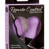 B.M.S. Enterprises Powerbullet Remote Control Vibrating Egg - Purple Vibrators