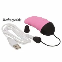 B.M.S. Enterprises Vibrators Powerbullet Remote Control Vibrating Tongue - Pink