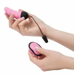 B.M.S. Enterprises Vibrators Powerbullet Remote Control Vibrating Tongue - Pink