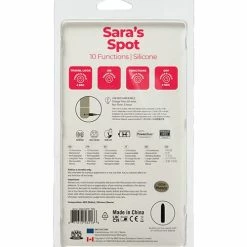 B.M.S. Enterprises Sara's Spot Rechargeable Bullet With G Spot Sleeve - 10 Functions