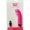 B.M.S. Enterprises Sara's Spot Rechargeable Bullet With G Spot Sleeve - 10 Functions