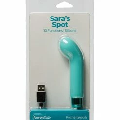 B.M.S. Enterprises Sara's Spot Rechargeable Bullet With G Spot Sleeve - 10 Functions