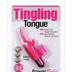 B.M.S. Enterprises Tingling Tongue - Pink Vibrators
