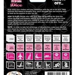 Ball & Chain Ultimate Roll Naked & Naughty Dice