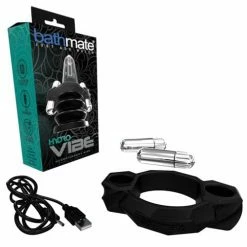 Bathmate Hydro Vibe Pump Vibrator - Black Penis Toys