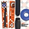 Blue Ox Designs LLCDba Oxballs Enemas & Douches Oxballs Oxshot Silicone Butt Nozzle W/flex Cockring - Black/blue