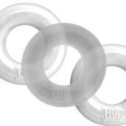 OXBALLS Hunky Junk 3 Pack C Ring - Ice