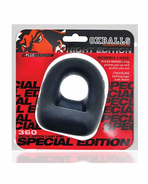 Oxballs 360 Cock Ring & Ballsling Special Edition - Night Penis Toys