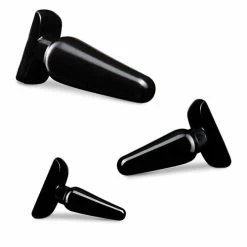 Blush Novelties Blush Anal Adventures Basic Plug Kit - Black