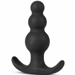 Blush Novelties Anal Toys Blush Anal Adventures Beaded Plug - Black