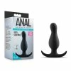 Blush Novelties Blush Anal Adventures Curve Plug - Black