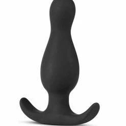 Blush Novelties Blush Anal Adventures Curve Plug - Black