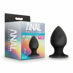 Blush Novelties Blush Anal Adventures Platinum Silicone Anal Stout Plug Anal Toys