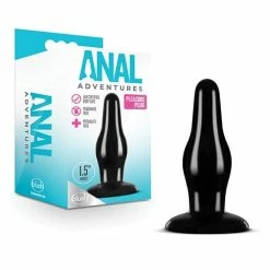 Blush Novelties Blush Anal Adventures Pleasure Plug - Black Anal Toys