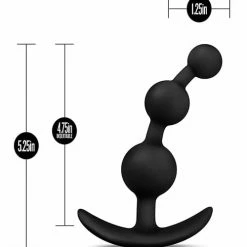 Blush Novelties Blush Anal Adventures Small Beads - Black Anal Toys