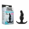 Blush Novelties Anal Toys Blush Anal Adventures Stacked Plug - Black
