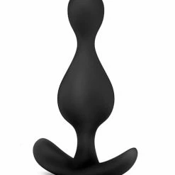 Blush Novelties Blush Anal Adventures Wave Plug - Black Anal Toys