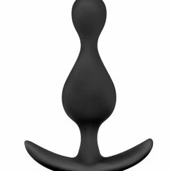 Blush Novelties Blush Anal Adventures Wave Plug - Black Anal Toys