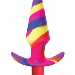 Blush Novelties Blush Avant Free Spirit Silicone Vibrating Plug - Scarlet Anal Toys