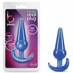 Blush Novelties Blush B Yours Anal Plug Large - Blue
