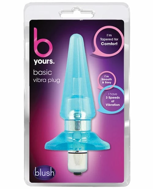 Blush Novelties Blush B Yours Basic Vibra Plug Anal Toys