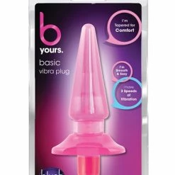 Blush Novelties Blush B Yours Basic Vibra Plug Anal Toys