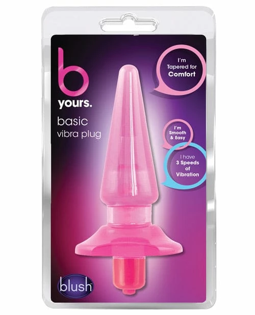 Blush Novelties Blush B Yours Basic Vibra Plug Anal Toys