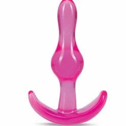 Blush Novelties Blush B Yours Curvy Anal Plug - Pink Anal Toys