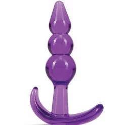 Blush Novelties Anal Toys Blush B Yours Triple Bead Anal Plug - Purple