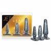 Blush Novelties Blush Jet Anal Trainer Kit - Carbon Metallic Black