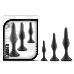 Blush Novelties Anal Toys Blush Luxe Beginner Plug Kit