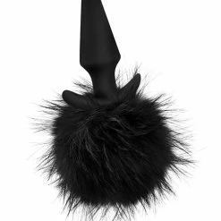 Blush Novelties Blush Temptasia Tail Pom Plug - Black Anal Toys