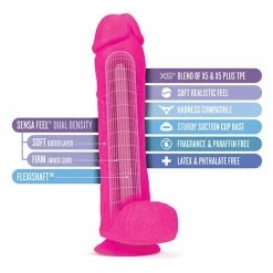Blush Novelties Blush Au Naturel Bold Big John 11.5" Dildo Dildos