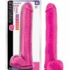 Blush Novelties Blush Au Naturel Bold Daddy 14" Dildo - Pink Dildos