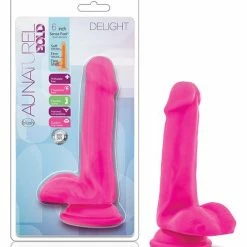 Blush Novelties Blush Au Naturel Bold Delight 6" Dildo - Pink