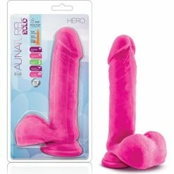 Blush Novelties Blush Au Naturel Bold Hero 8" Dildo - Pink Dildos