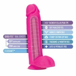 Blush Novelties Dildos Blush Au Naturel Bold Huge 10.5