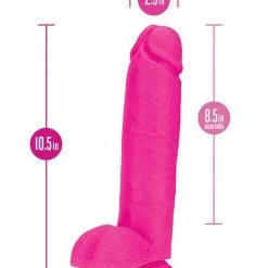 Blush Novelties Dildos Blush Au Naturel Bold Huge 10.5