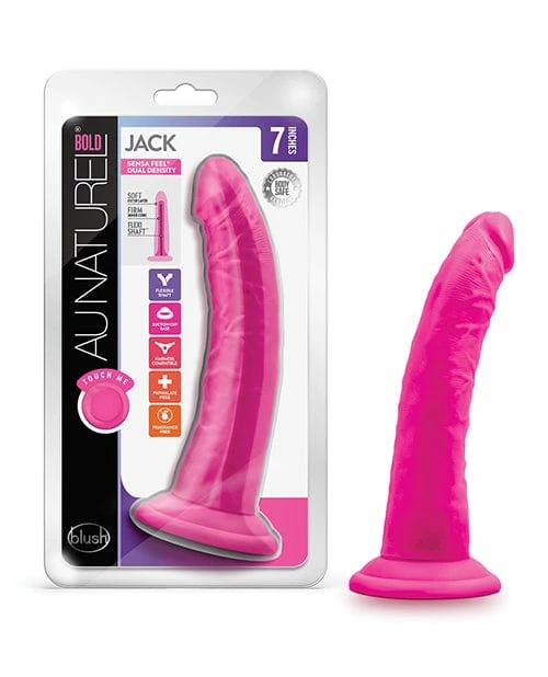Blush Novelties Dildos Blush Au Naturel Bold Jack 7.5" Dildo