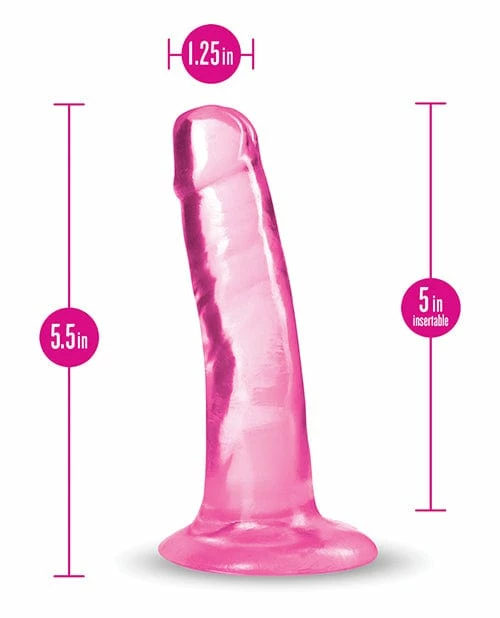 Blush Novelties Blush B Yours Plus 5.5" Hard N' Happy Dildo