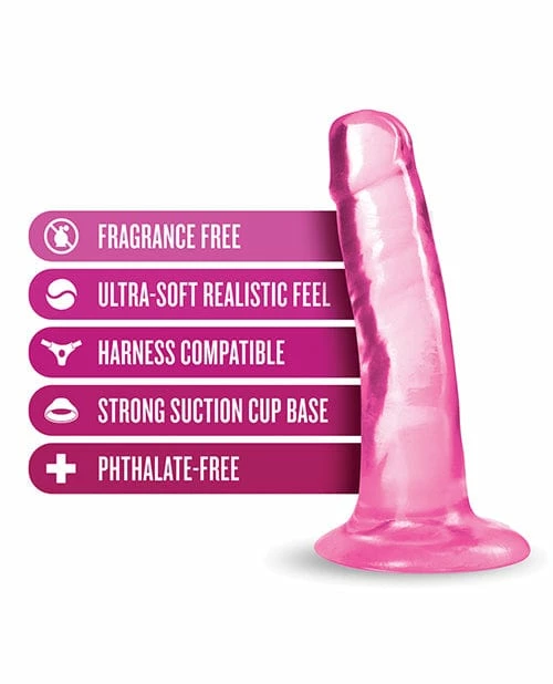 Blush Novelties Blush B Yours Plus 5.5" Hard N' Happy Dildo