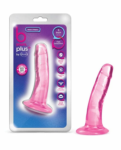 Blush Novelties Blush B Yours Plus 5.5" Hard N' Happy Dildo