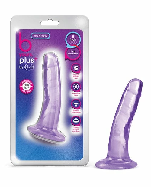 Blush Novelties Blush B Yours Plus 5.5" Hard N' Happy Dildo