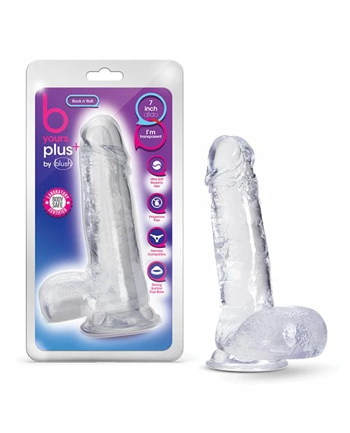 Blush Novelties Blush B Yours Plus 7.25" Rock N Roll Dildo