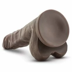 Blush Novelties Dildos Blush Dr. Skin Mr. Skin Stud Muffin - Chocolate