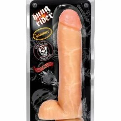 Blush Novelties Blush Hung Rider Hammer 10" Dildo With Suction Cup - Flesh Dildos